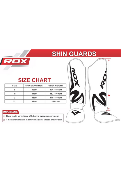 RDX Shinguard T15 Noir Kunstleder