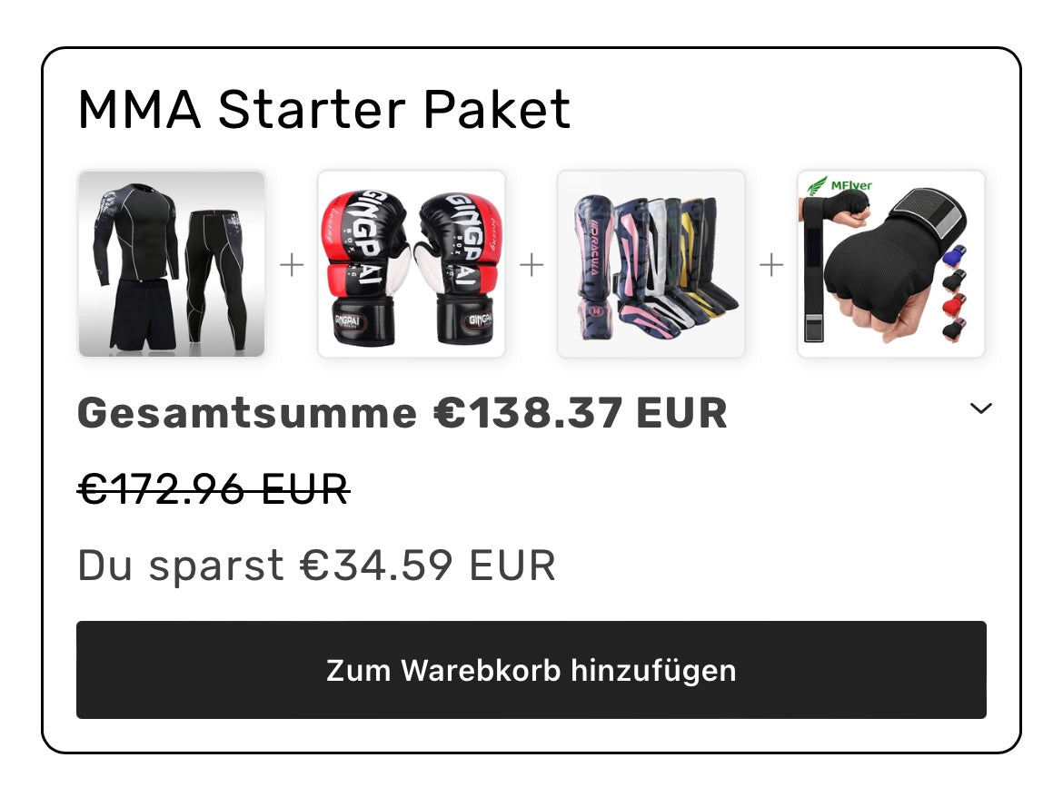 MMA Starterpaket